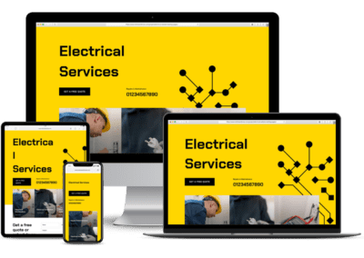 Electrical Services Website Landing Pages