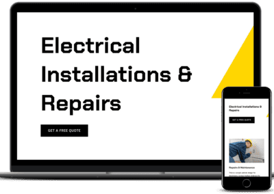 Website Design for Electricians